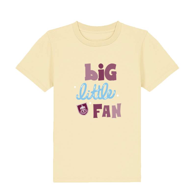 Burnley FC Big Little Fan Tee