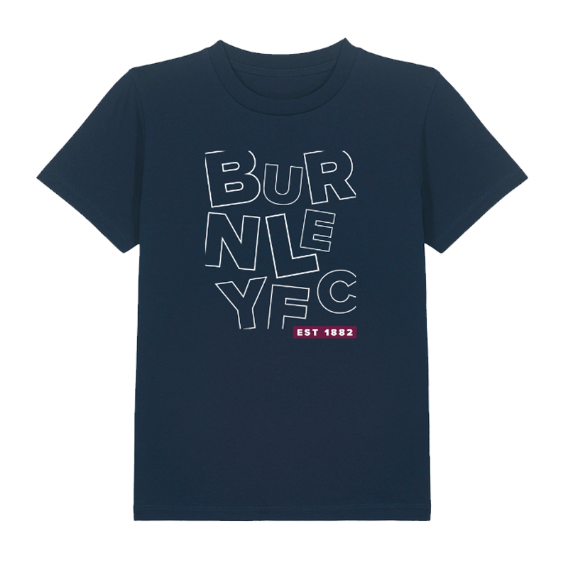 Burnley FC Navy Tee