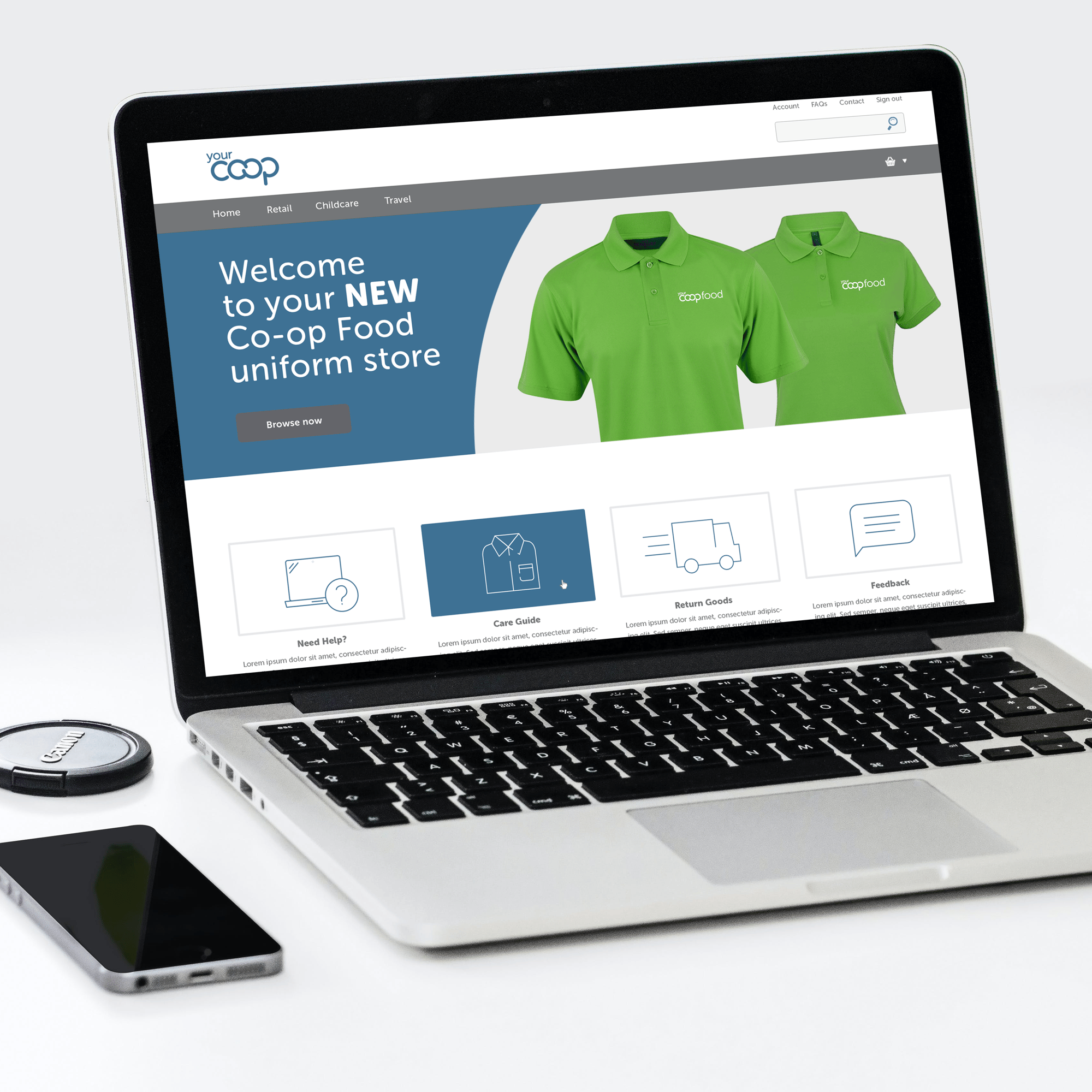 Co-Op Uniform Online Ordering System