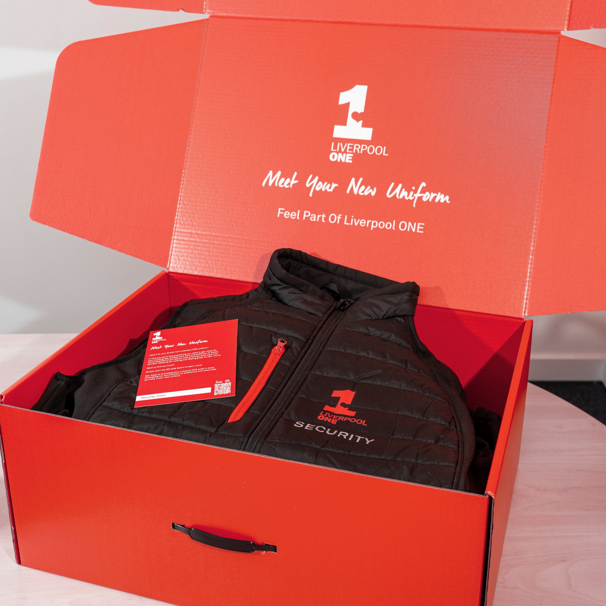 Liverpool ONE Uniform Presentation Box