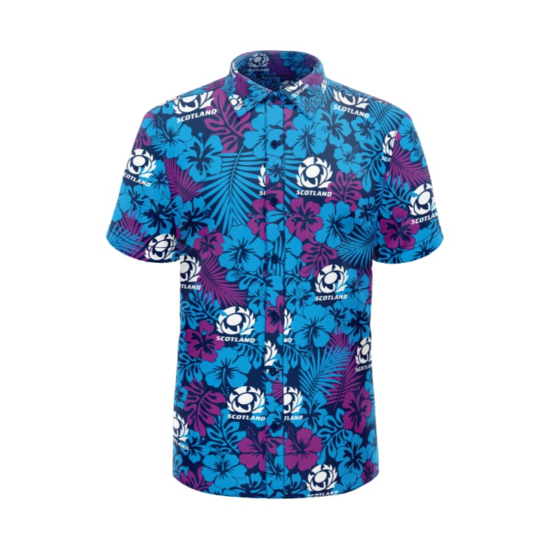 Scottish Rugby Hawaiian Shirt