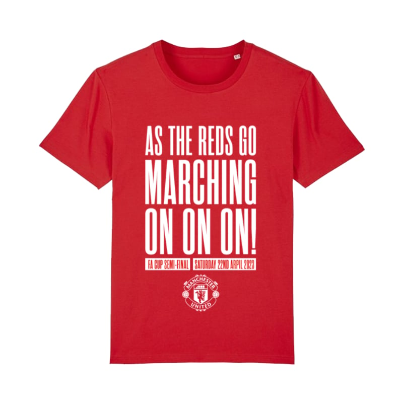 Reds Go Marching On T-Shirt