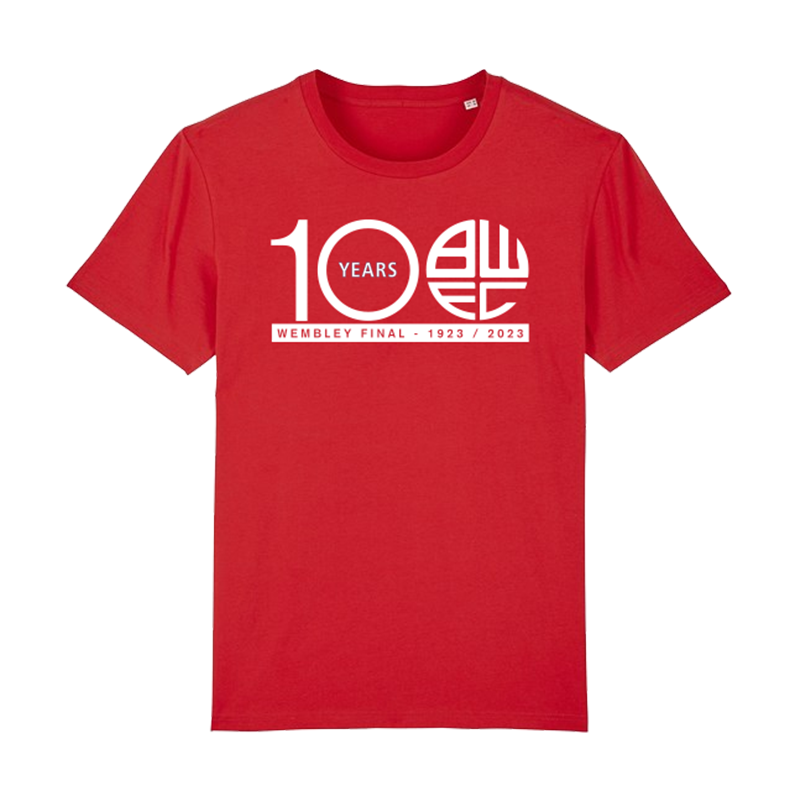 Bolton Wanderers 100 Years T-Shirt