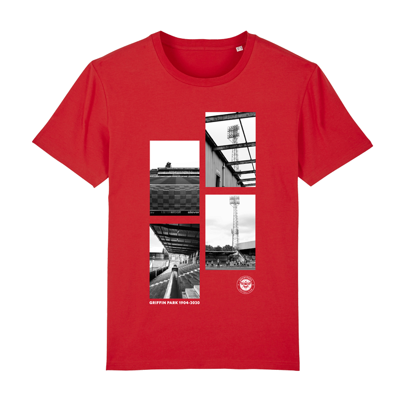 Brentford Photo Red Tee