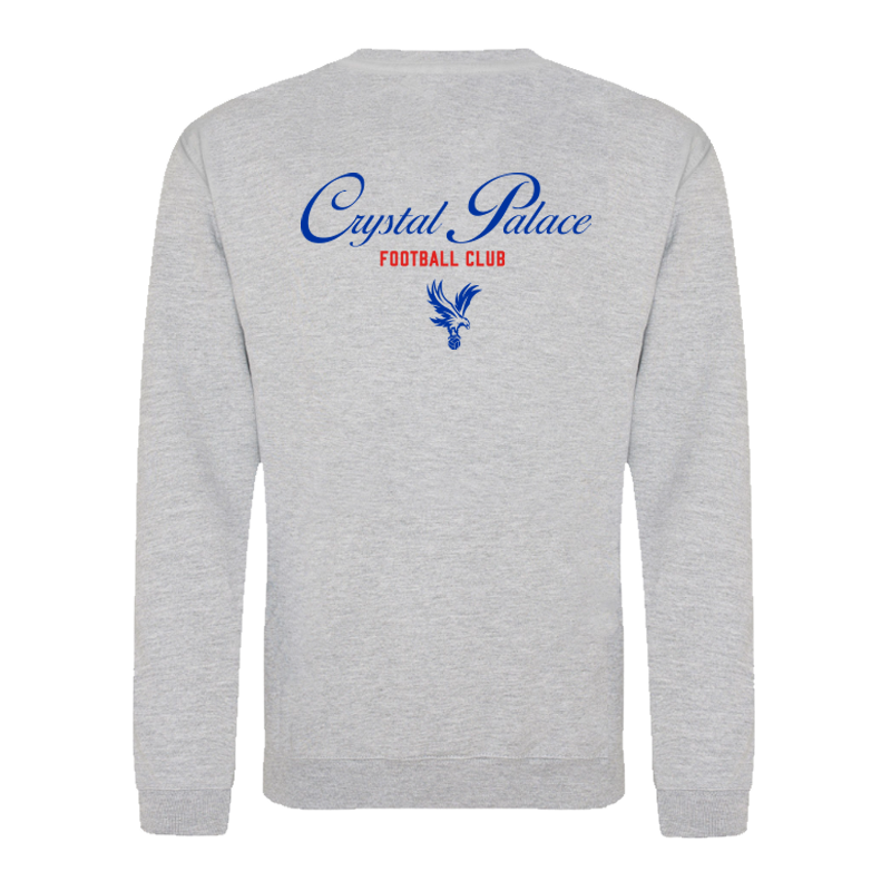 Crystal Palace FB Grey Sweat BK