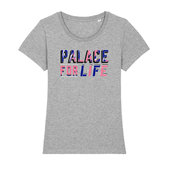 Crystal Palace For Life Grey T-Shirt