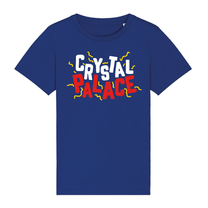 Crystal Palace Royal Blue Free Type T-Shirts