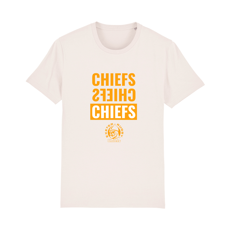 Exeter Chiefs Repeat Natural Tee