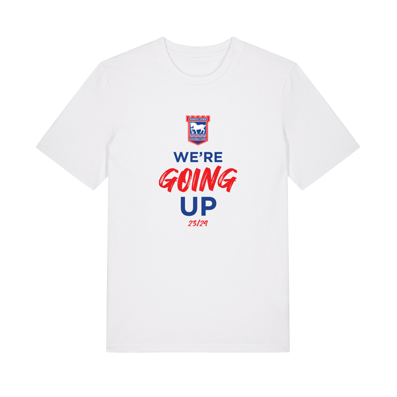 Going up Ipswih White Tee