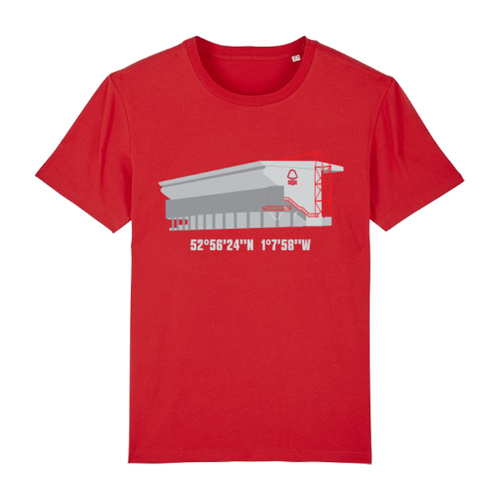 Nottingham Forest City Ground Red T-Shirt