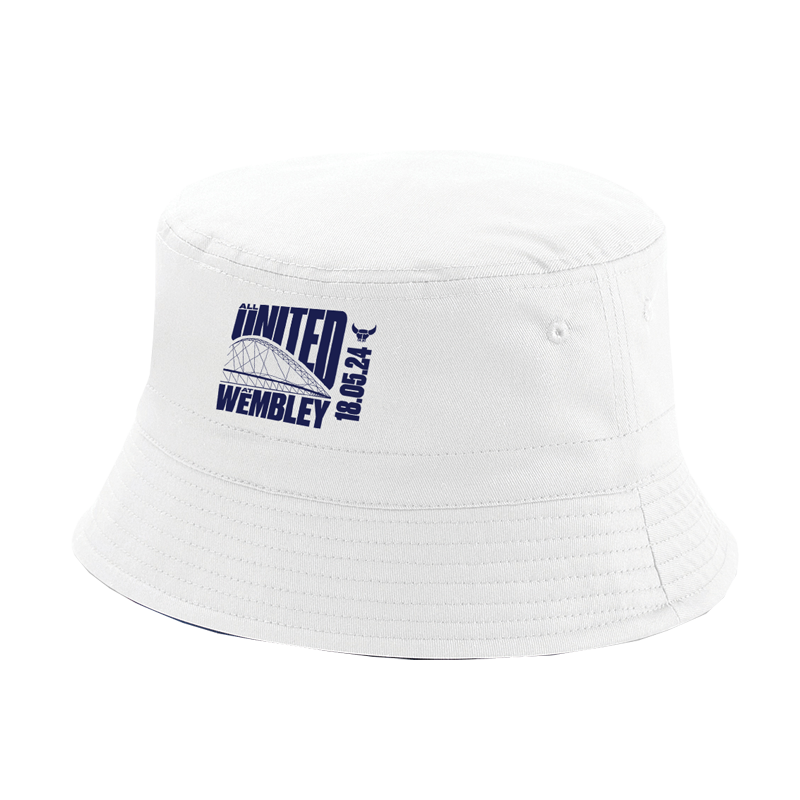 Oxford Wembley White Bucket Hat