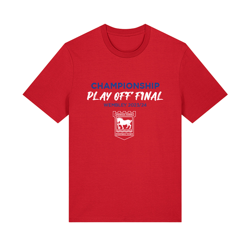 Play Off Final Ipswich Red Tee