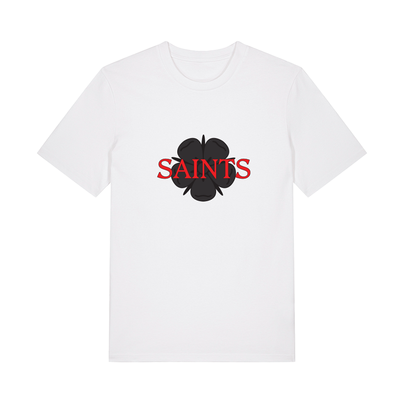 Saints Rose Wht Tee