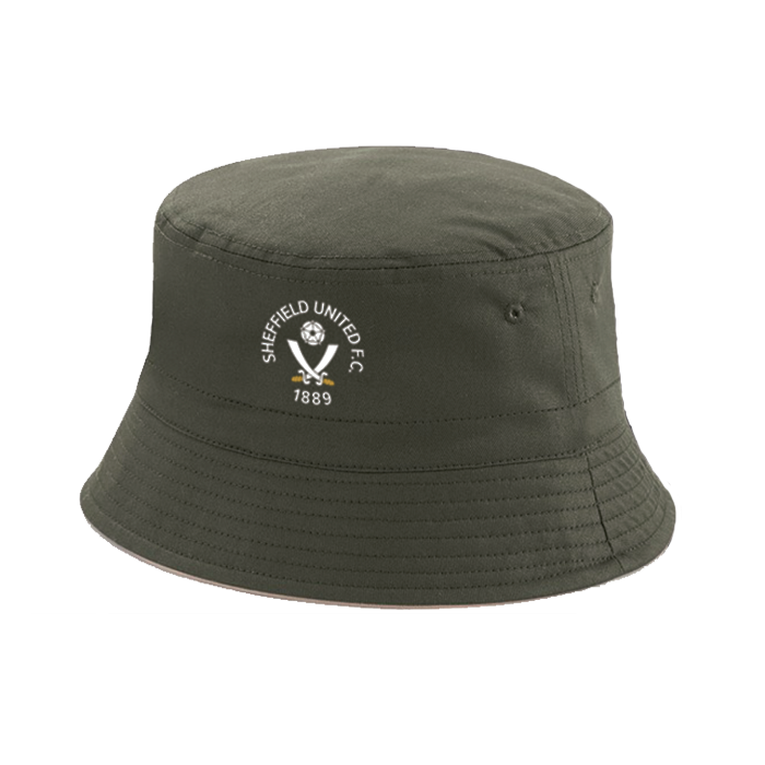 Sheff United Bucket Hats in Khaki