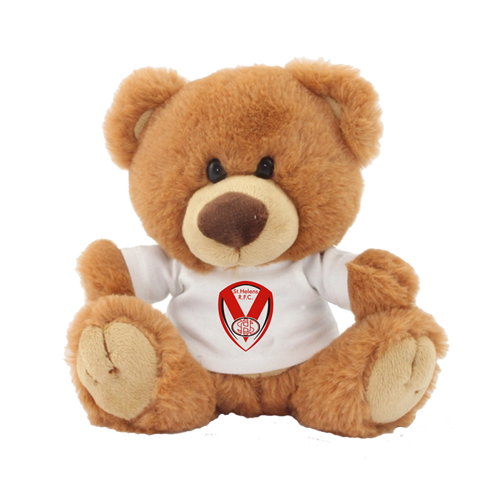 St Helens Caramel Bear with T-Shirt