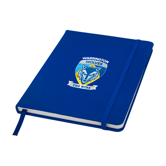 Warrington Wolves Blue Notebook